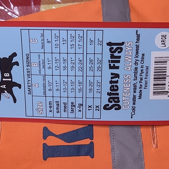 Dog reflective vest size large - Picture 4 of 5